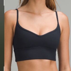 Lululemon Align sweetheart Sports Bra light support A/B cup true navy